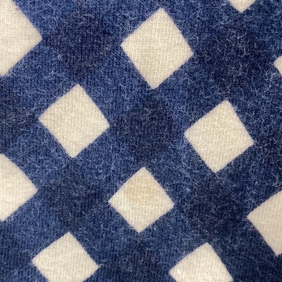 Kate Spade Lucille Diagonal Windowpane Gingham Check Ruffle Neck Shift Dress - Picture 10 of 10